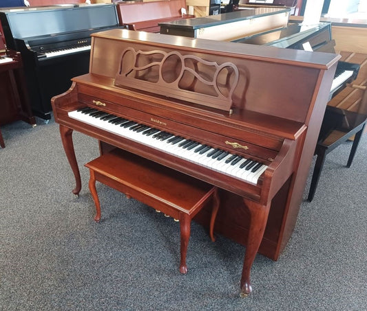 Baldwin 44" 662 Console Piano | Satin Cherry | SN: 1552091 | Used