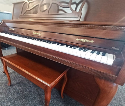 Baldwin 44" 662 Console Piano | Satin Cherry | SN: 1552091 | Used
