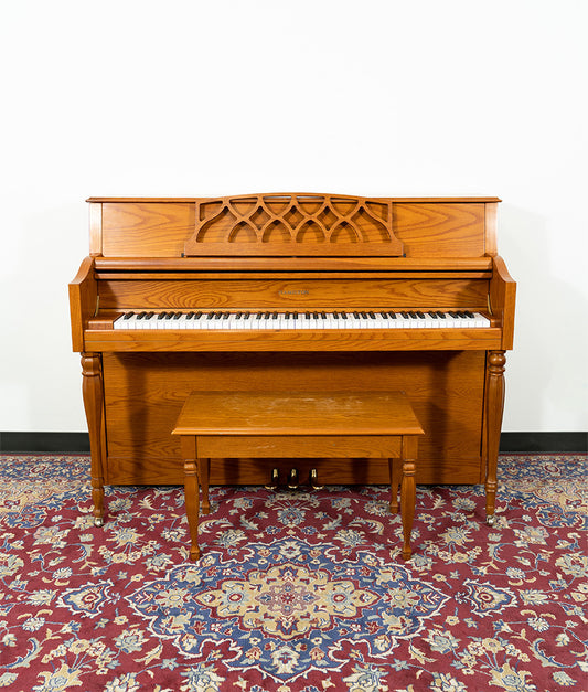 Hamilton by Baldwin 43" H310 Console Upright Piano | Oak | SN: MP0843 | Used