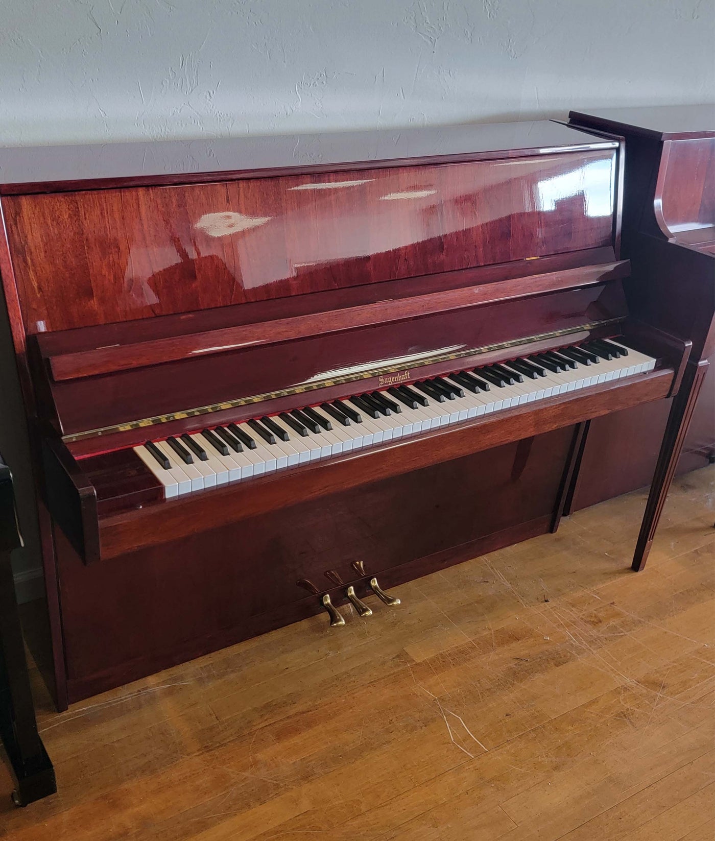 Sagenhoft Continental Upright | Polished Mahogany | SN: S710068 | Used