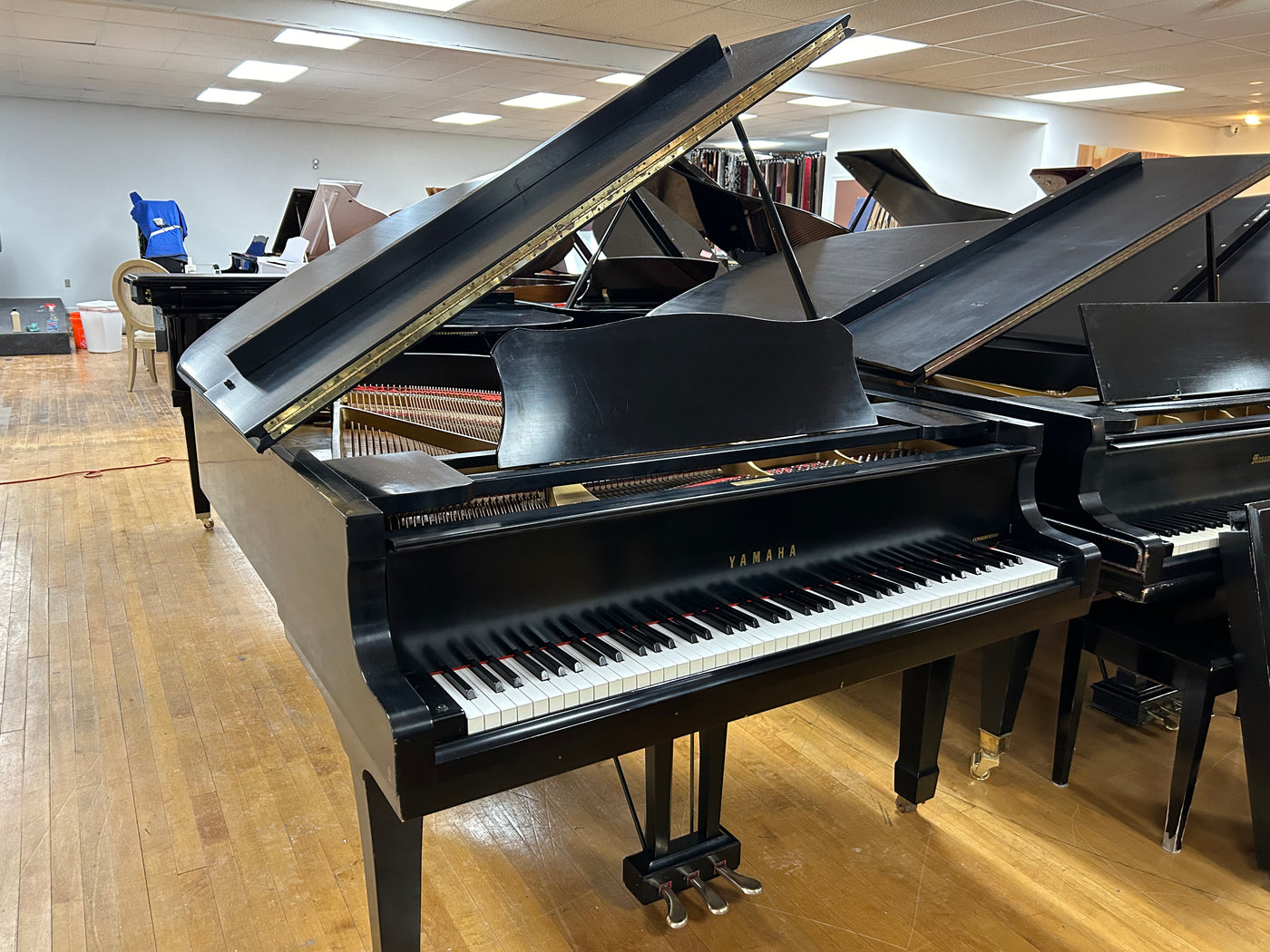 Yamaha 6'1" C3 Grand Piano | Satin Ebony | SN: 978480