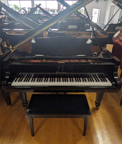 Bergmann TG-150 Grand Piano | Polished Ebony | SN: TG0007090 | Used