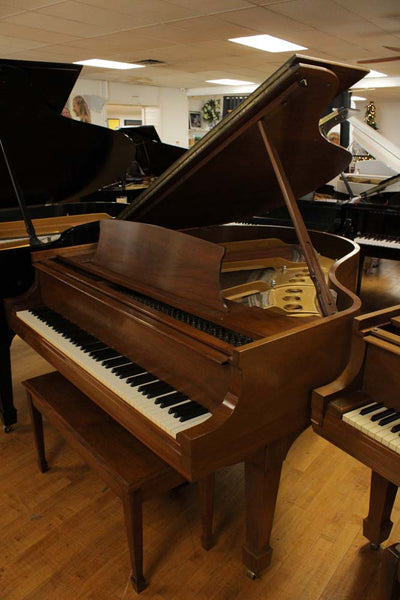 1971 Steinway Model M Grand Piano | Satin Walnut | SN: 425726 | Used