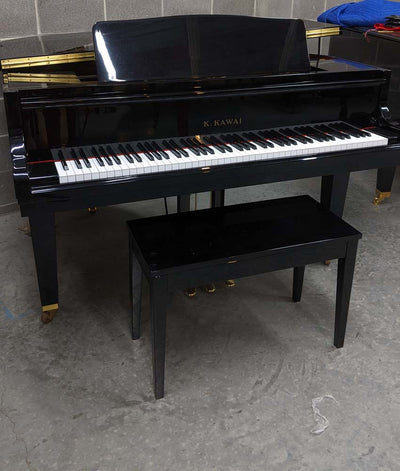 1997 Kawai 4'9" GM1 Grand Piano | Polished Ebony | SN: 2294917 | Used