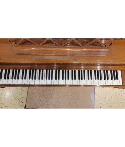 1968 Steinway & Sons 42" Y215 Upright Piano | Satin Walnut | SN: F405961