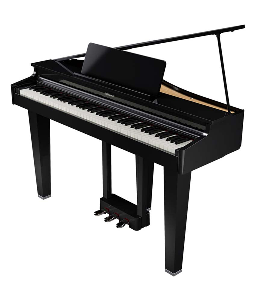 Roland GP-3 Digital Grand Piano Kit w/ Bench - Polished Ebony