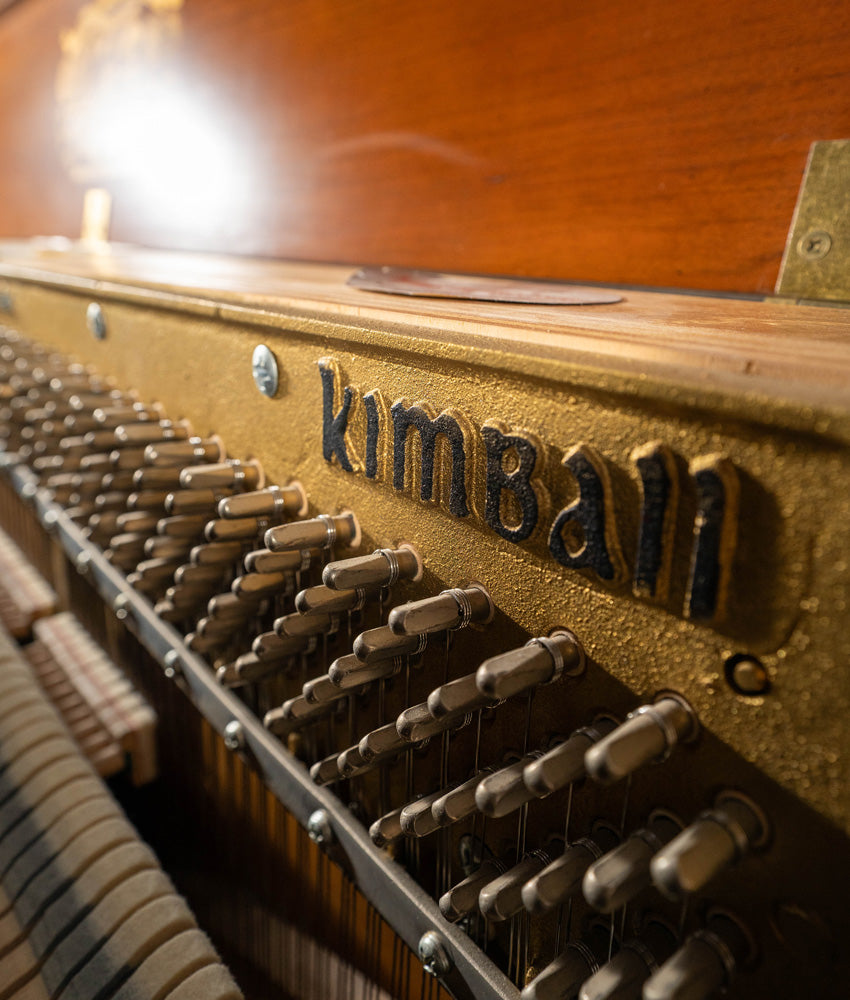 Kimball Artist Console Upright Piano | Mahogany | Serial No. B70135 | Used
