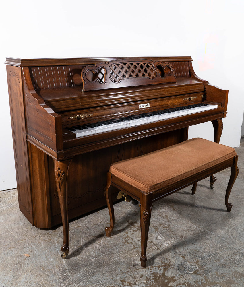 Kimball Artist Console Upright Piano | Mahogany | Serial No. B70135 | Used