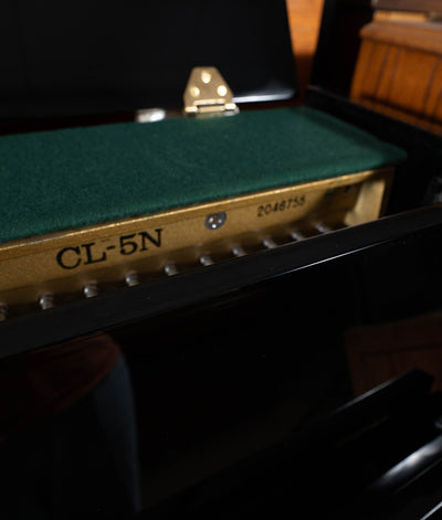 1992 Kawai CL5N Upright Piano | Polished Ebony | Serial No. 2046755 | Used