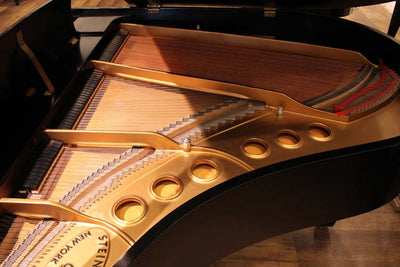 1987 Steinway 5'7" Model M Grand Piano | Satin Ebony | SN: 499822 | Used
