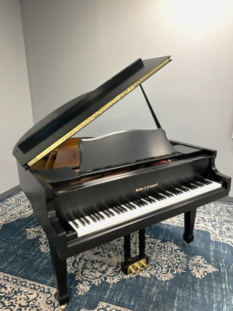 Kohler & Campbell 4'8" KIG-47 Grand Piano | Polished Ebony | Used