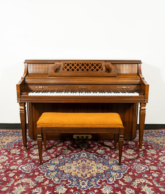 Kimball 4242 Upright Piano | Satin Walnut | SN: D88540