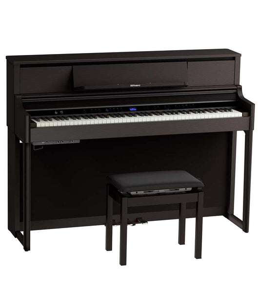 Roland LX-5 Digital Upright Piano w/ Bench and Stand - Dark Rosewood