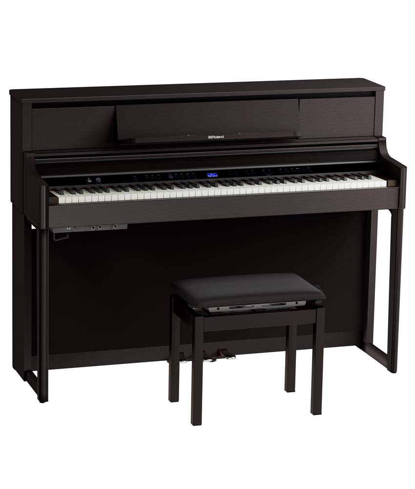 Roland LX-5 Digital Upright Piano w/ Bench and Stand - Dark
