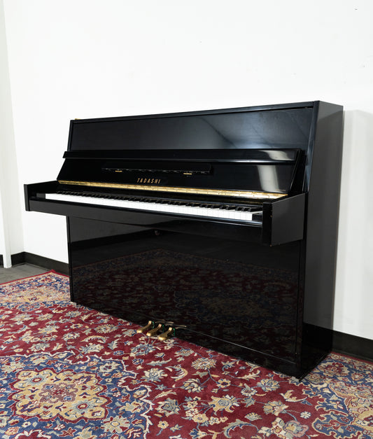 Tadisha Console Upright Piano | Polished Ebony | SN: 390301 | Used