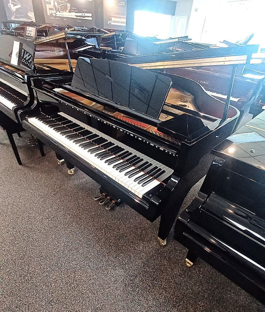 Kawai GE-30 Grand Piano (2002) | Polished Ebony | Used