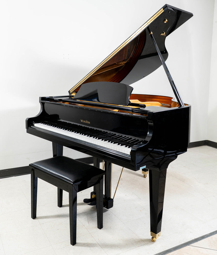Wurlitzer C143 4'8" Grand Piano - Polished Ebony | Used
