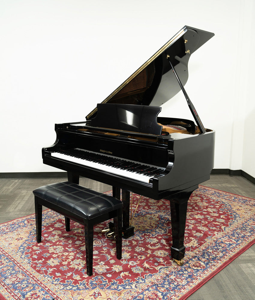 Schafer & Sons 5'1" SS-51 Grand Piano | Polished Ebony | SN: 856052