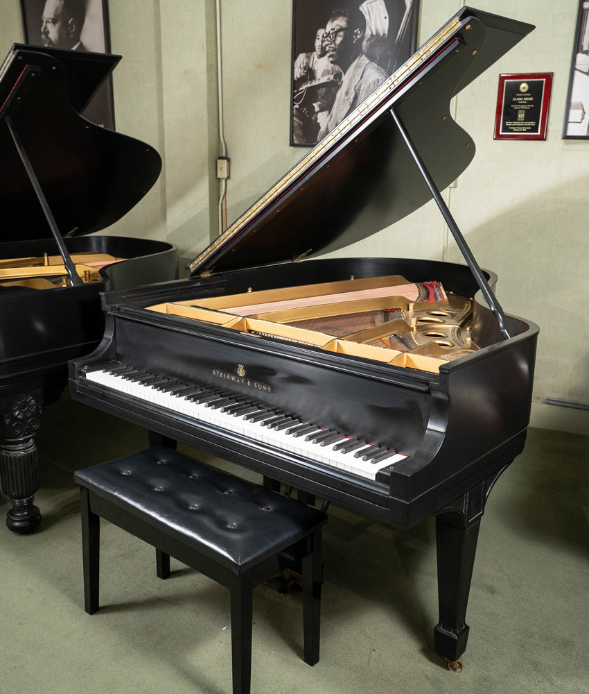 1918 Steinway & Sons Model O Grand Piano | Satin Ebony |Serial No. 194391 | Used