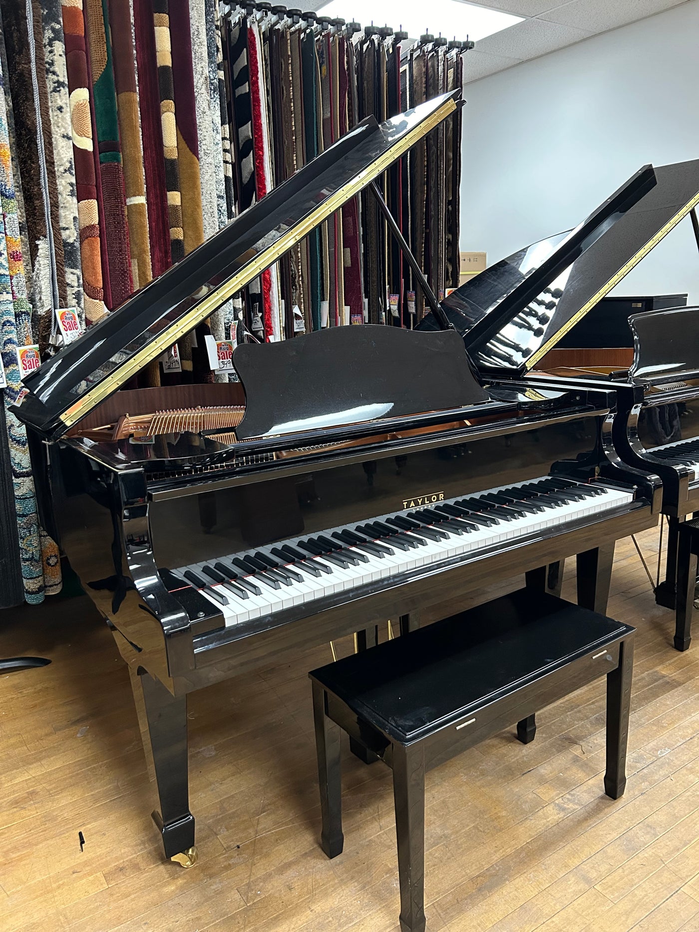 Taylor GP145 Grand Piano | Polished Ebony | SN: 03107