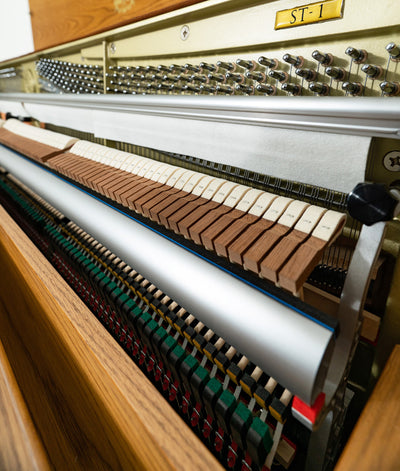 Kawai 46" ST1 Upright Piano | Satin Oak | SN: F163681 | Used