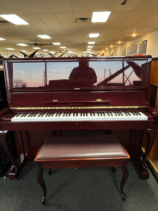 Kawai KL-705 Upright Piano | Dark Polished Walnut | SN: M1188597