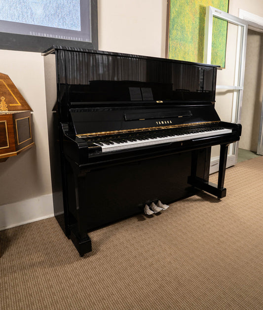 Yamaha U3H Upright Piano | Polished Ebony | 52" | Used