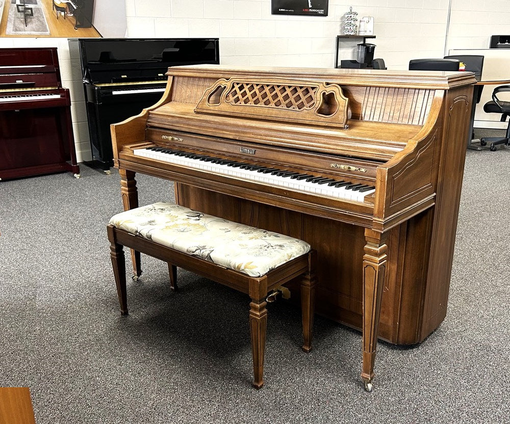 Kimball 4242 Console Piano | Satin Oak | SN: D26901 | Used