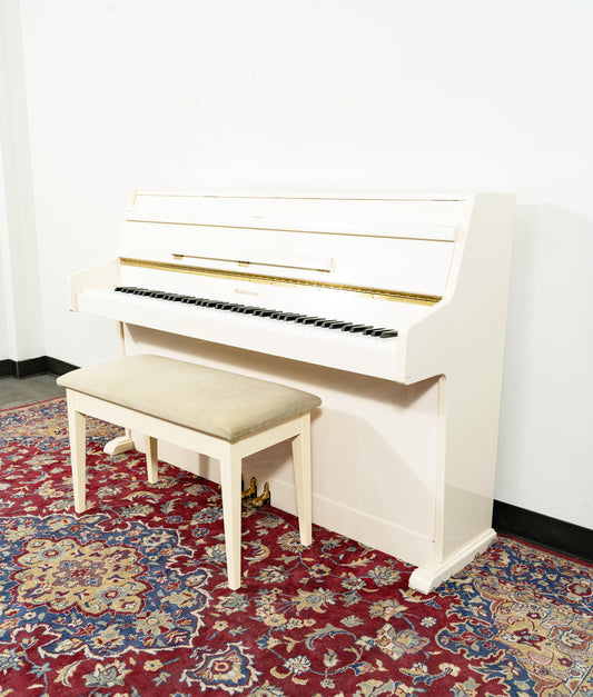 Baldwin E50HPI Upright Piano | Satin White | SN: 1508316 | Used