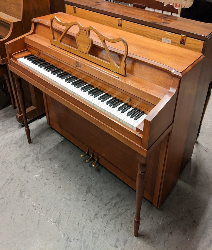 Used Cable 5294-2 Console Piano | Satin Oak – Alamo Piano Galleries