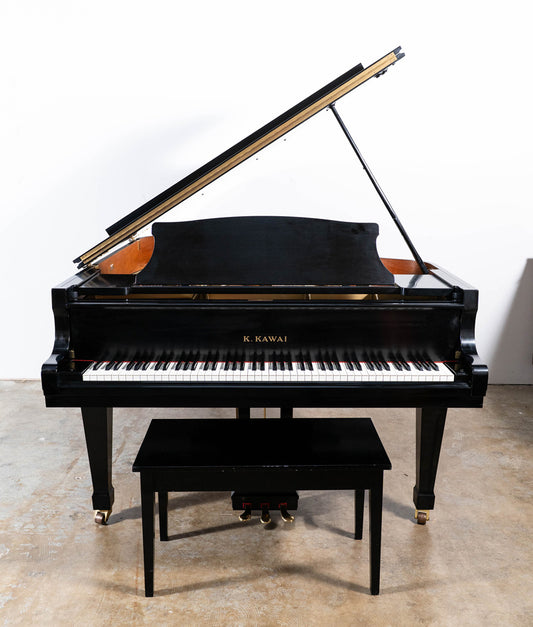 Kawai RX-5 Grand Piano (1996) | Satin Ebony | Serial No. 2249953 | Used
