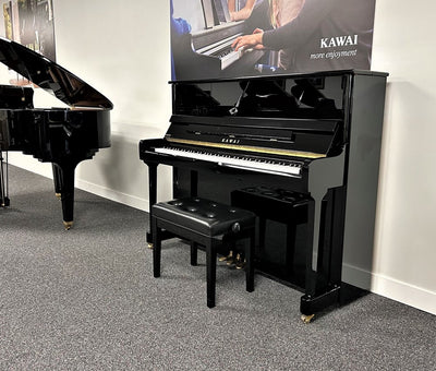 Kawai 48" K3 Upright Piano | Polished Ebony | SN: 2649734 | Used