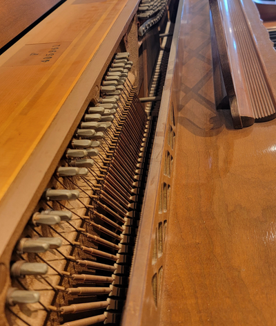 1968 Steinway & Sons 42" Y215 Upright Piano | Satin Walnut | SN: F405961