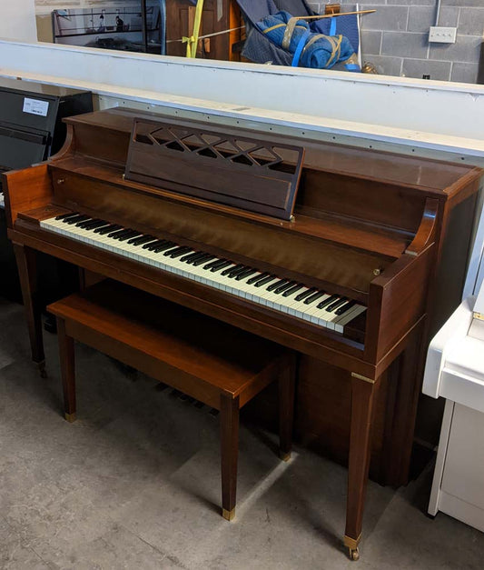 1967 Kawai 41" Console Piano | Satin Walnut | SN: 281540 | Used