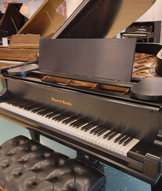 1915 Mason & Hamlin 6'11.5" Model BB Grand Piano | Satin Ebony | SN: 26808 | Used