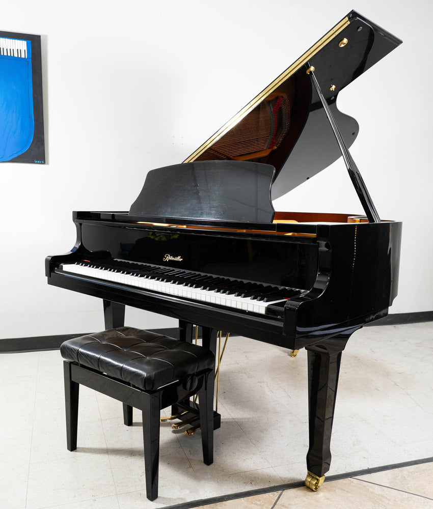 Rittmüller 5'7" GH170R Grand Piano – Polished Ebony | Used