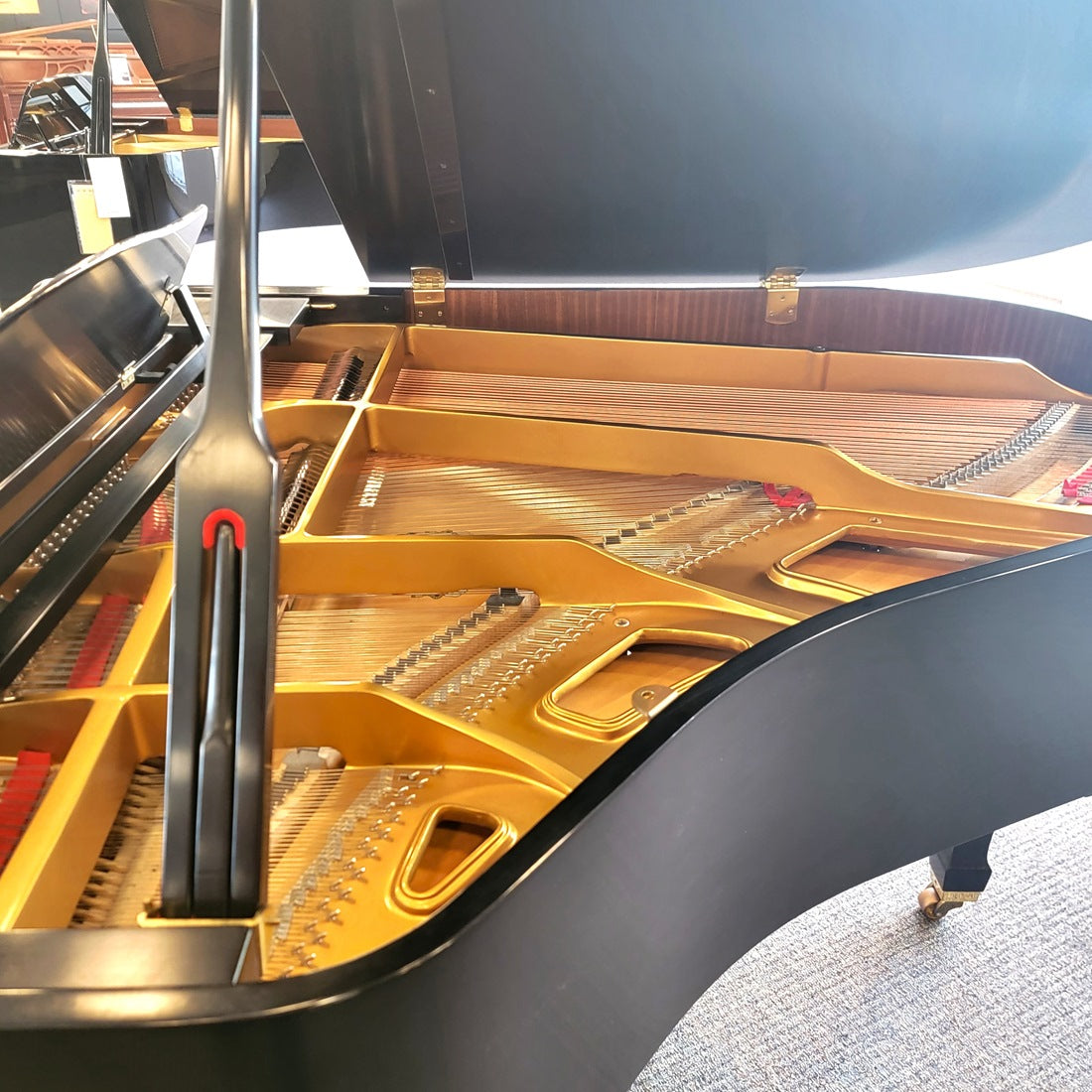 Weber 5'7" WG57 Baby Grand Piano | Satin Ebony | SN: G093271 | Used