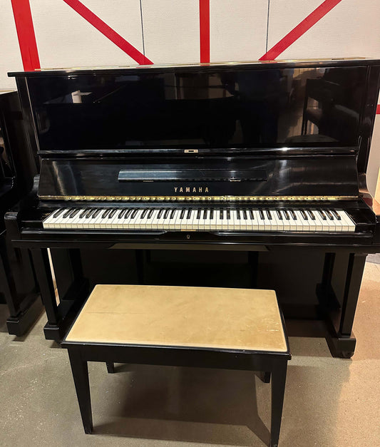 Yamaha 52" U3 Upright Piano | Polished Ebony | SN: H1446618