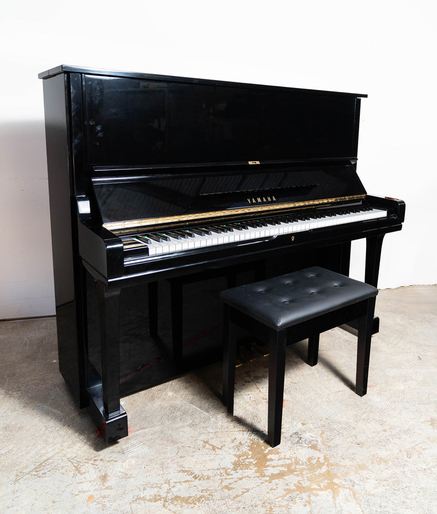 Yamaha U3 52" Upright Piano | Polished Ebony | SN: A3918962 | Used