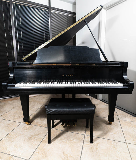 1992 Kawai GS40 6'1" Grand Piano | Satin Ebony | Used