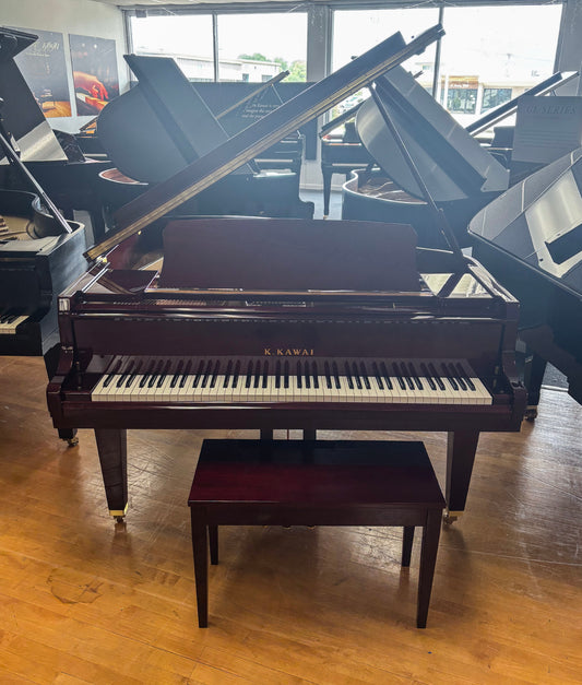 Kawai GL-20 Baby Grand Piano (2019) | Polished Mahogany | 5'2" | Serial No. F153693 | Used