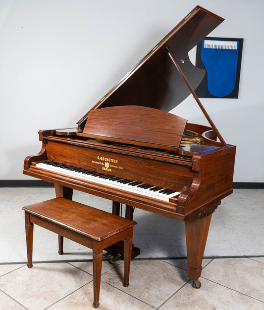 1867 C. Bechstein Grand Piano | Mahogany | 6'8" | Serial No. 2960