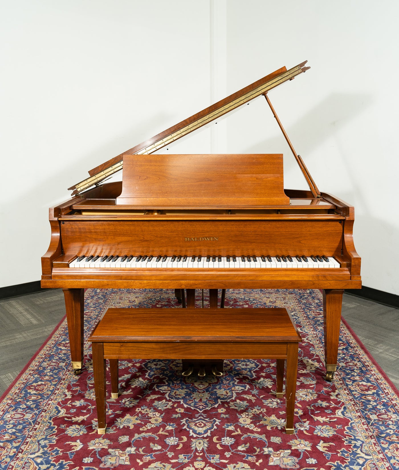 Baldwin 5'2" Model M Grand Piano | Satin Walnut | SN: 159598 | Used