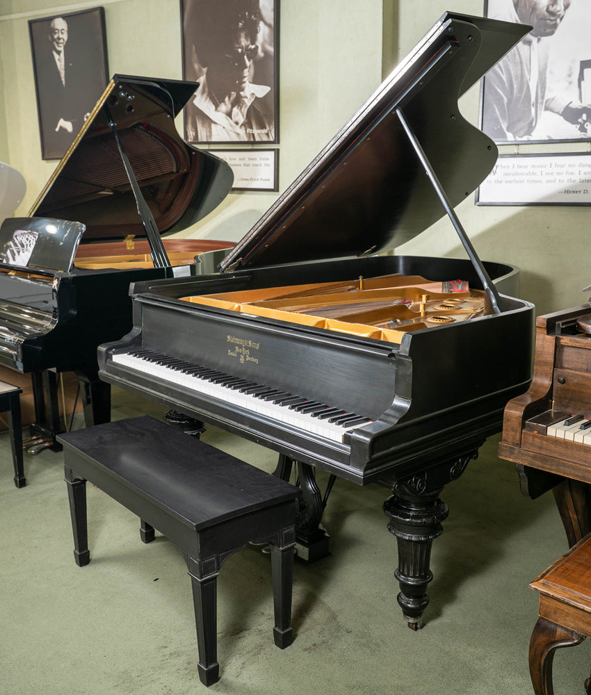 1904 Steinway Model A 6'2" Grand Piano | Satin Ebony | Used