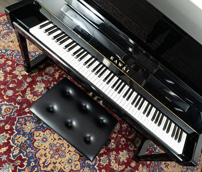 Kawai K-300 Upright Piano | Ebony Polish | 48” | New