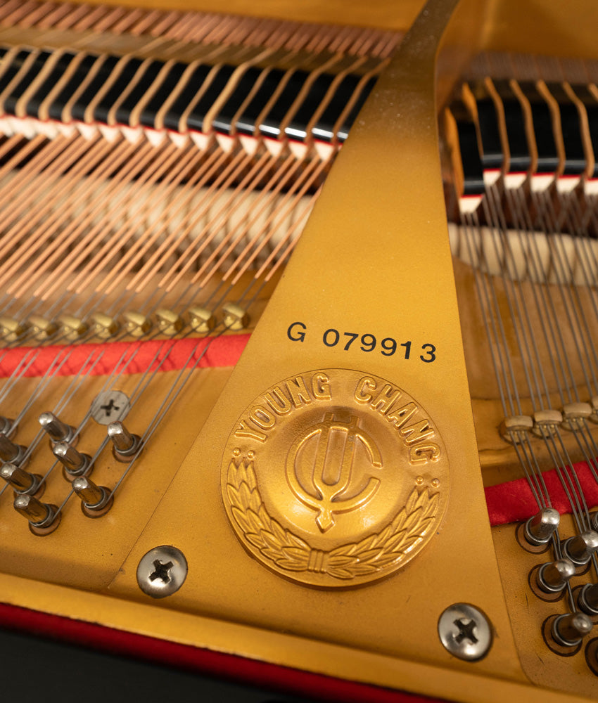 Young Chang 6' 1" G185 Grand Piano | Polished Ebony | Used