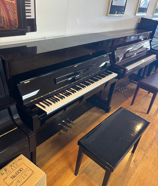 Kawai CX-5H Upright Piano (1990) | Polished Ebony | Serial No. A16255 | Used