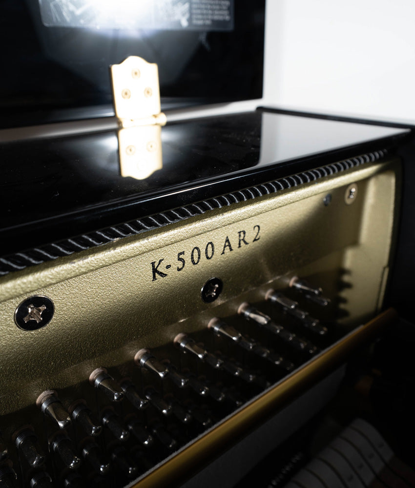 2022 Kawai K500 ATX4 EP Anytime 51" Upright Piano - Polished Ebony | Used