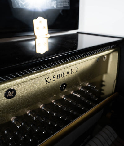 2022 Kawai K500 ATX4 EP Anytime 51" Upright Piano - Polished Ebony | Used