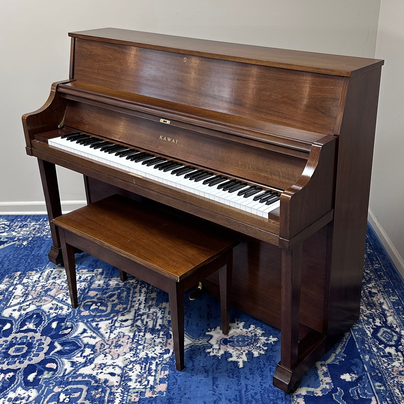 Kawai UST-8C Upright Piano | Satin Mahogany | SN: A40164 | Used